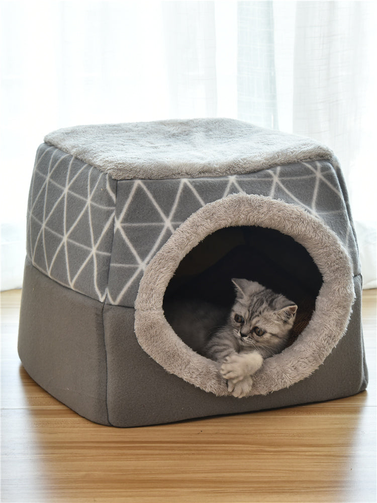 Pet Bed & Cosy Hideaway