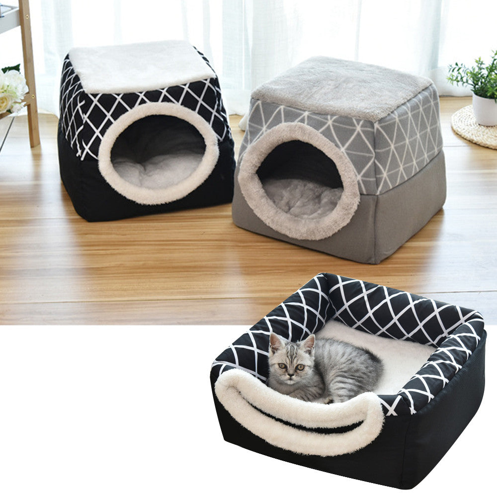 Pet Bed & Cosy Hideaway