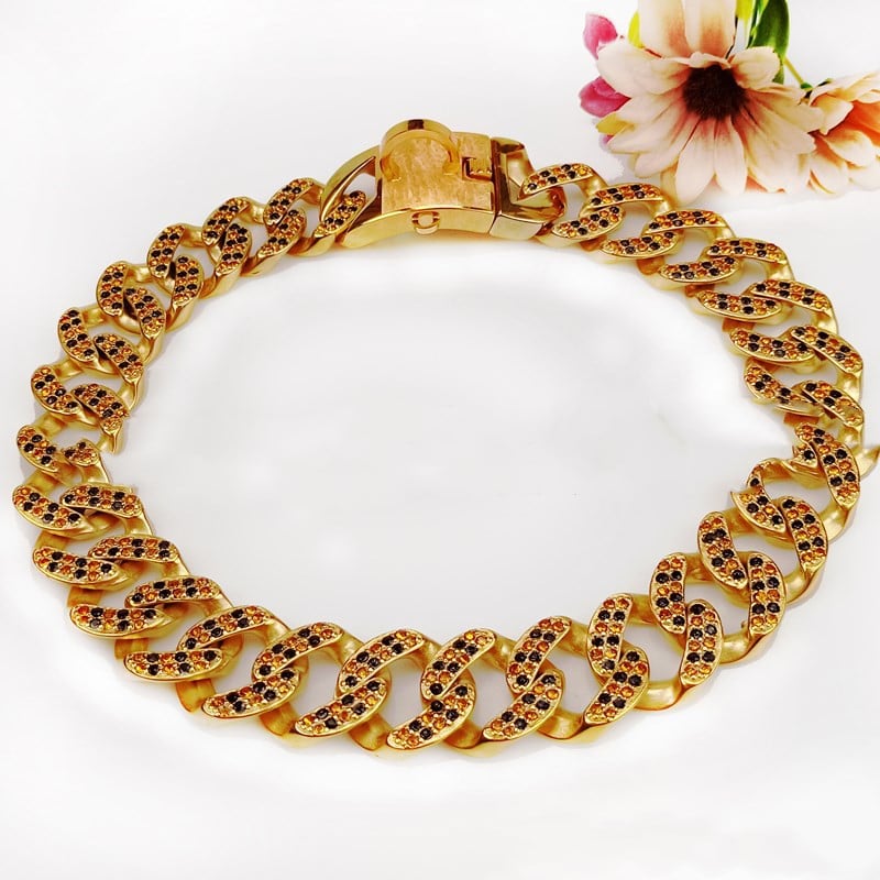 Decorative Dog Chain Necklace