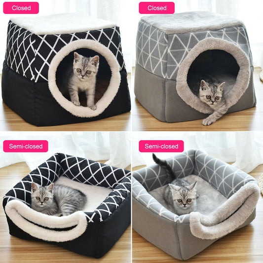 Pet Bed & Cosy Hideaway