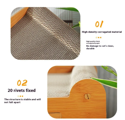 Double-Layer Cat House & Scratcher